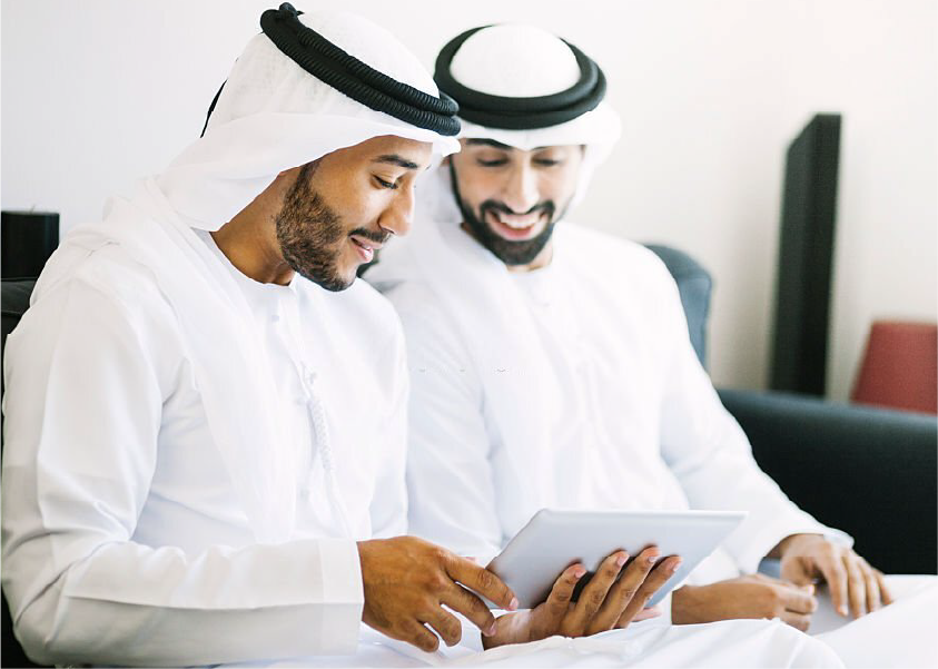Officials and leaders at a conference