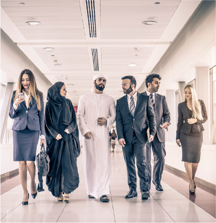 Government officials at a conference